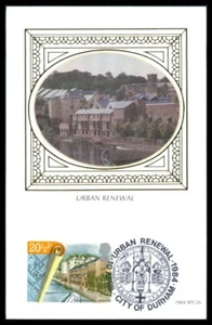 GB UK MK 1984 RENOVACIÓN URBANA DURHAM TARJETA MÁXIMA TARJETA MC CM as13 - Imagen 1 de 2