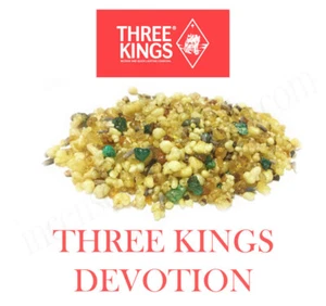 Three Kings Devotion Natural Resin Incense Blend 50g Packet | Tracked Shipping - Picture 1 of 2