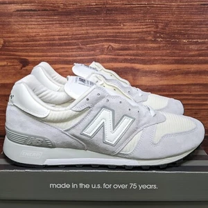 New Balance 1300 Men's 12 Made in USA Cloud White Grey running shoes M1300CLW - Picture 1 of 10