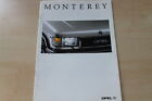 92070) Opel Monterey Prospekt 01/1993