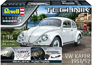 REVELL 00450 TECHNIK,VW KÄFER 1951/52,ESCALA 1/16 - Imagen 1 de 12