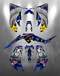 Kit completo de gráficos calcomanías Stikers Yamaha Raptor 350 2004-2014 - Imagen 1 de 4