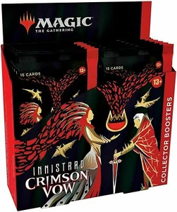 MTG Magic Innistrad: Crimson Vow COLLECTOR Booster Box (12 Packs) SEALED!^ - Picture 1 of 1