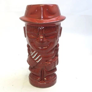 TAZA FREDDY PESADILLA EN ELM STREET TIKI 19 oz Geeki Tikis cerámica terror NUEVA - Imagen 1 de 1