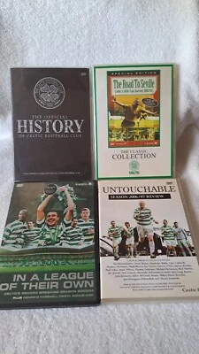 CELTIC : FOOTBALL CLUB ( 4 DVD COLLECTION: LIKE NEW) - Image 1 of 4