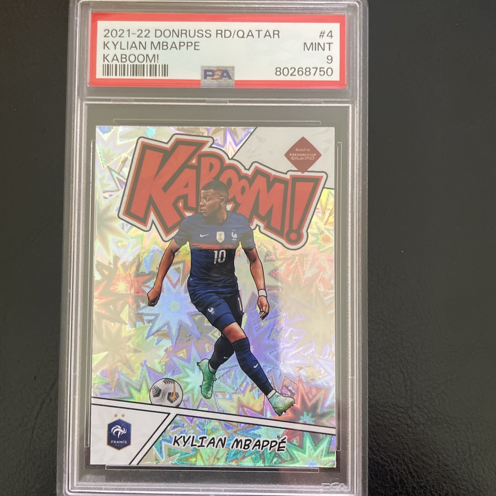 レア panini 21-22 donruss KABOOM エムバペ フランス