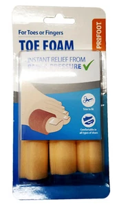 Profoot Toe Foam 3Tube - Picture 1 of 1