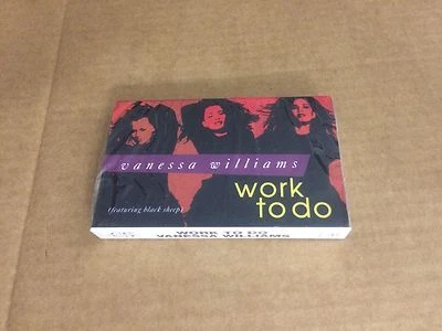 VANESSA WILLIAMS WORK TO DO FT. BLACK SHEEP FACTORY SEALED CASSETTE SINGLE C11 D - Image 1 of 4