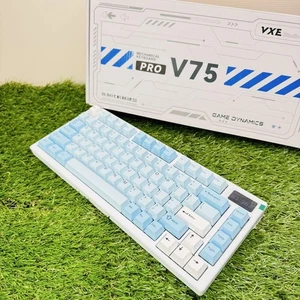 Vxe Studio V75 Pro Atk Mechanical Keyboard 75% Hot-Swappable Custom Gaming - Picture 1 of 10