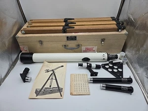Vintage Monolux 4352-234X Astronomisches Teleskop Koffer Japan Stativkopf fehlt - Bild 1 von 17