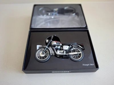 Minichamps Triumph TR6R Motorcycle Scale Model 1:12 In Box - Image 1 of 4
