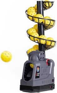 681PBH Pickleball Machine with Auto Swing, 3 Angles & 4 Speeds Adjustable, Porta - Picture 1 of 12