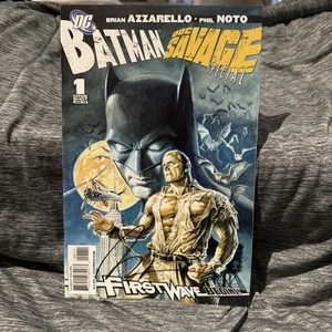 Batman / Doc Savage Special # 1 2009 signiert von Brian Azzarello - Bild 1 von 3
