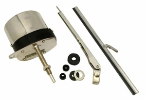 Universal 12V Stainless Steel Windshield Wiper Motor Kit, For Hot Rod, Off-Road - Picture 1 of 1