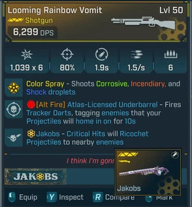 🔥Borderlands 4 Lvl 50 Looming Rainbow Vomit 🚀Fast💎 PS5/XBOX/PC/Switch 2🔥 - Picture 1 of 1