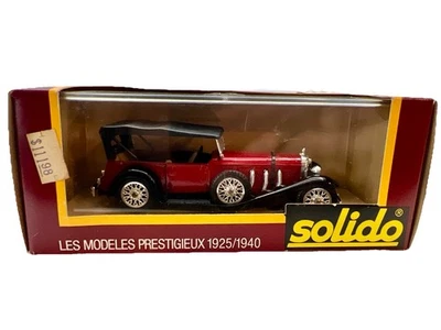 Solido 1928 MERCEDES SS Die Cast  #132 Collectible Car - Image 1 of 4