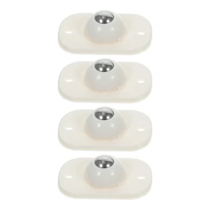 4 Pcs Furniture Casters Appliance Sliders for Kitchen Appliances Bucket Wheels - Bild 1 von 12