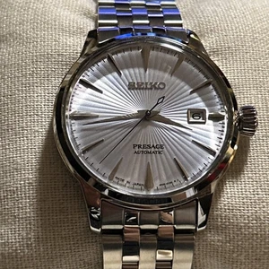 Orologio Seiko Presage SRPE19J1 Cocktail Automatico Made In Japan Uomo Analogico Elegante - Foto 1 di 14