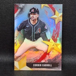 2025 Topps Serie 1 Corbin Carroll Stars Of The MLB #SMLB-15 - Foto 1 di 2