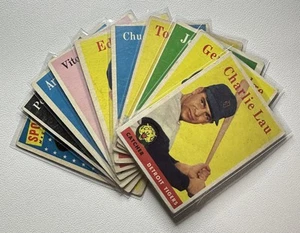 1958 Topps Baseball Trading Cards • Rookie • HOF - Picture 1 of 209