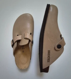 Birkenstock Women Shoes Clog Leather Size 5-5.5 US (23cm Euro) Made in Germany - Picture 1 of 7