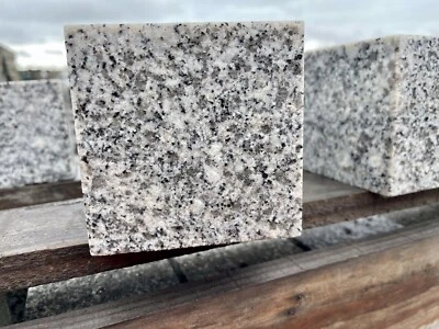 QUALITY FLAMED SILVER GRANITE  / EDGING / SETTS / BLOCKS/PAVING £1 EACH !!! - Image 1 of 4