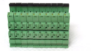 PHOENIX CONTACTS* PLC-BSC-24DC/21HC 2967772 RELAY BASE-LOT OF 10 - Picture 1 of 1