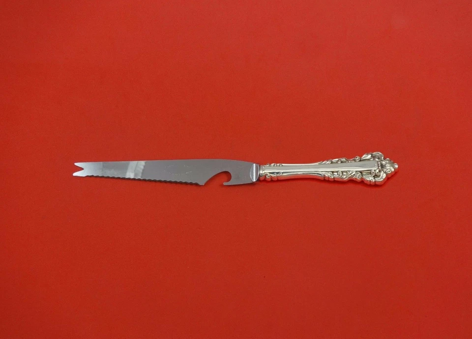 Cuchillo de barra de plata esterlina Medici nuevo de Gorham HHWS hecho a medida 9 1/8" Foto 1 de 1