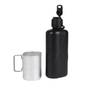 Juego de cantimplora y taza Swiss M84 Field - Botella de agua de 0,8 L y taza de aluminio en muy buena condición - Imagen 1 de 2