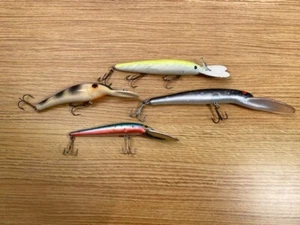 Deep Diver Jerk baits, Glide baits 4 baits - Picture 1 of 5