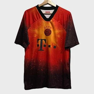 Bayern Munich Orange Soccer Football Jersey Medium M - Picture 1 of 4