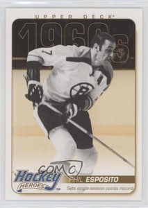 2011-12 Upper Deck Hockey Heroes 1960s Phil Esposito #HH16 HOF