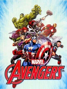 Letrero de metal ensamblaje de Marvel Avengers 420 mm x 310 mm (sf) - Imagen 1 de 1