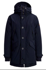 POLO RALPH LAUREN Coat with hood. Size M. Navy Blue. New. - Picture 1 of 7