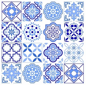 Fliesenaufkleber x 24, Mosaik Küche Bad 145 mm x 145 mm wasserdicht BL03 - Bild 1 von 18