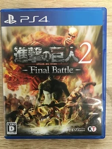 Attack on Titan 2-Final Battle PS4 From Japan USED - Picture 1 of 12