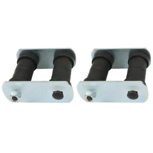 2*Leaf Spring Rear Shackle Kits Fit For Chevrolet Nova 1969-79 For Camaro 67-69 - Picture 1 of 7