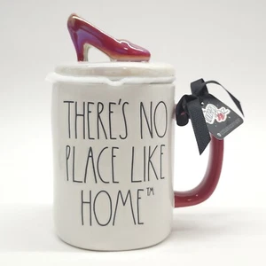 Taza Halloween Rae Dunn Mago de Oz Dorothy Rojo Zapato Topper Doble Cara  - Imagen 1 de 7
