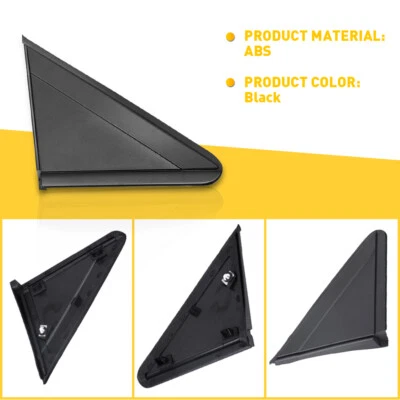 RIGHT Side Mirror Flag Applique for 2012-2015 Dodge Ram/2008-2020 Grand Caravan Foto 1 de 4