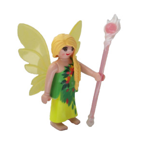 Playmobil Fairy Figure Lady Blonde Hair & Pink Staff for Magic Castle sets - NEW