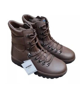 NEW Altberg Defender MTP Brown Leather Vibram Combat Boots Size 9M Male UK - Picture 1 of 6