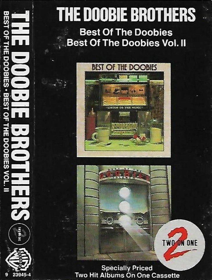 Doobie Brothers ‎Best Of The Doobies Best Of  Vol 2 CASSETTE ALBUM ROCK 2 on 1 - Image 1 of 4