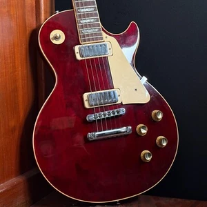 1976 Gibson Les Paul Deluxe - Wine Red - Picture 1 of 13