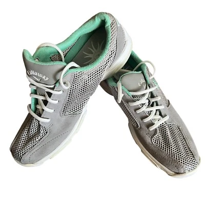 Женские туфли для гольфа теннисные кроссовки Callaway размер 8 Solaire W478-19 женские замшевые - Изображение 1 из 4