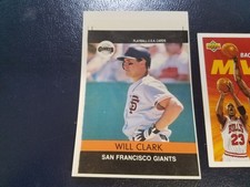 Will Clark San Francisco Giants 1991 Playball USA 91-3 Proof Oddball WOW