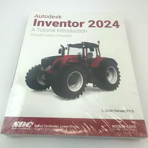 Autodesk Inventor 2024: A Tutorial Introduction by L. Scott Hansen Paperback NEW - Imagen 1 de 8