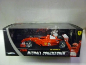 Hot Wheels N2075 Ferrari F2001 #1 M. Schumacher GP Ungheria 1/18 - Foto 1 di 2