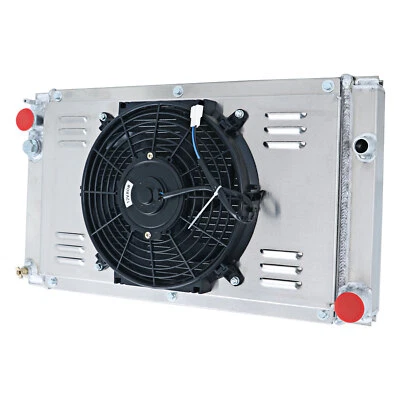 3 Row Radiator+Shroud Fan Fit 1983-91 PORSCHE 944 NON-Turbo 2.5/2.7L/3.0L MT. Foto 1 de 4