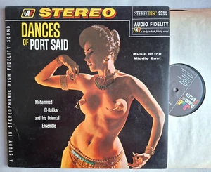 MOHAMMED EL BAKKAR DANCES OF PORT SAID SEXY NUDE EROTIC ITALY 1970 LP 33 RPM - Imagen 1 de 1