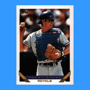 1993 Topps Baseball #294 - Brent Mayne [Base] Kansas City Royals NM-MT
